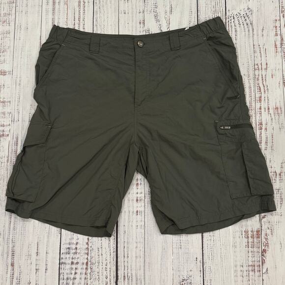 Columbia Other - Columbia Omni-Shade Cargo Shorts Men’s 38 Gray Hiking Outdoor